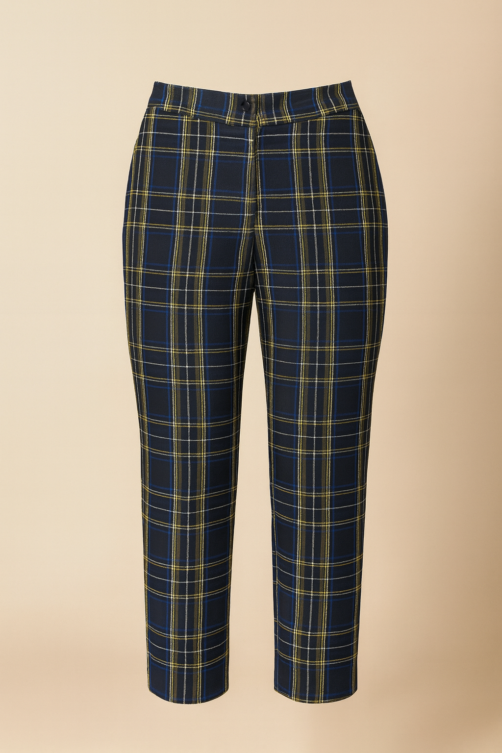 adL - Plaid Slim-Fit Pants